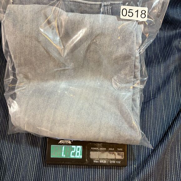 Democracy Jeans 8P Ab Solution Floral Embroidery Stretch Midrise Tummy Slim - Picture 9 of 9